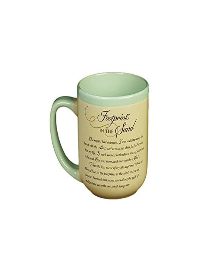 Abbey + CA Gift كوب هدايا آبي بآثار الأقدام - Image 1
